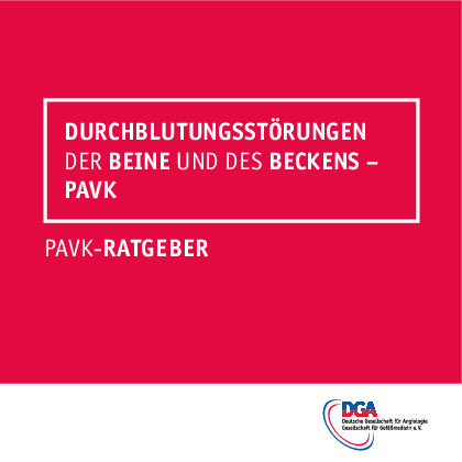DGA-Ratgeber: Durchblutungsstörungen der Beine und des Beckens - PAVK